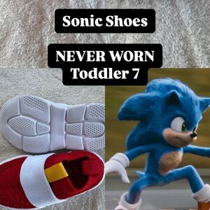 7 TODDLER SONIC SNEAKERS NEVER WORN